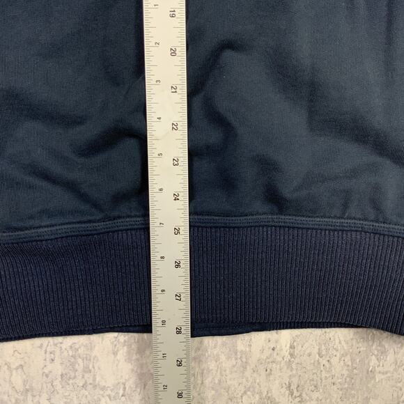 Polo Ralph Lauren Jacket Mens Medium Blue Letterman Varsity Hooded 1967 Casual - Picture 12 of 12